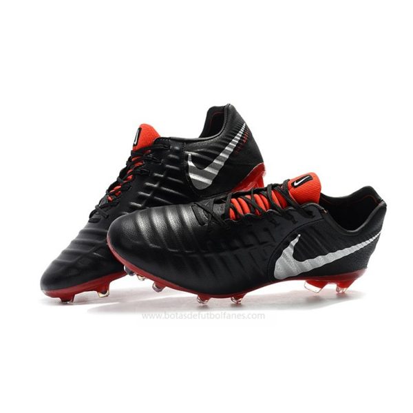 Nike Tiempo Legend Elite FG Negro Rojo